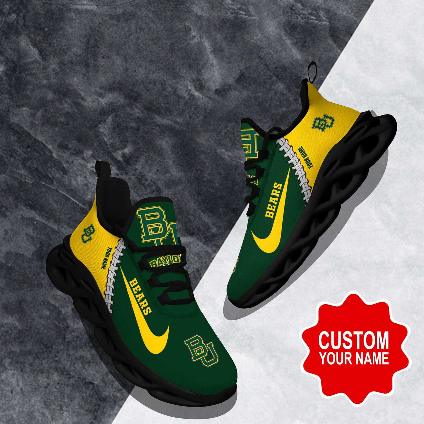 Ideafootwear Baylor Bears Max Soul Shoes Sneakers For Men And Women 1