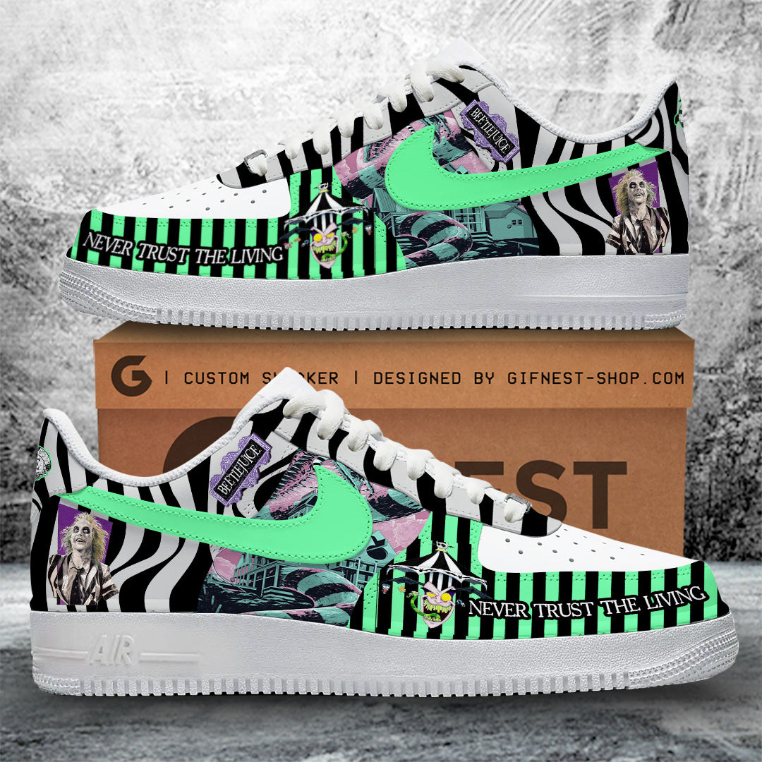 Ideafootwear Beetlejuice Air Low-Top Sneakers Shoes For Men And Women 1