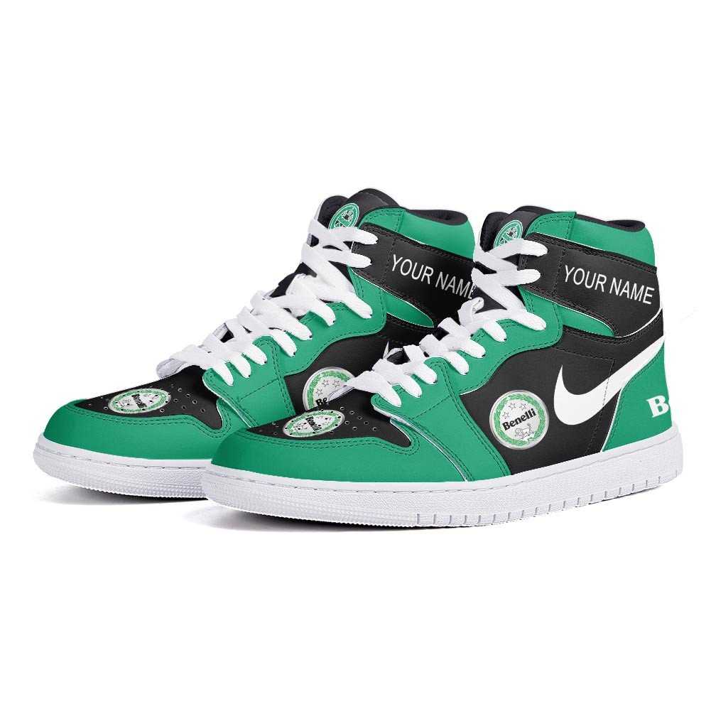 Ideafootwear Benelli AJ1 High Sneakers Shoes For Men And Women 1