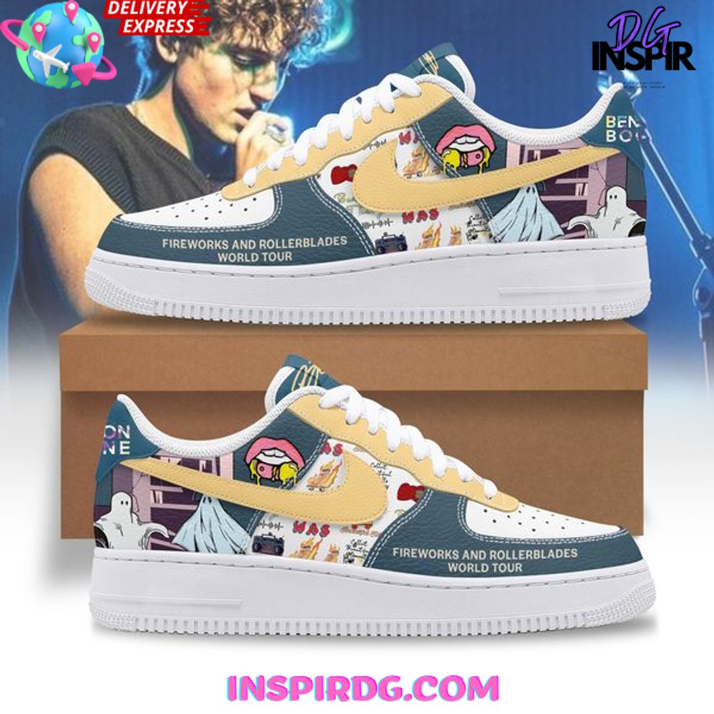 Ideafootwear Benson Boone Air Low-Top Sneakers Shoes For Men And Women 5