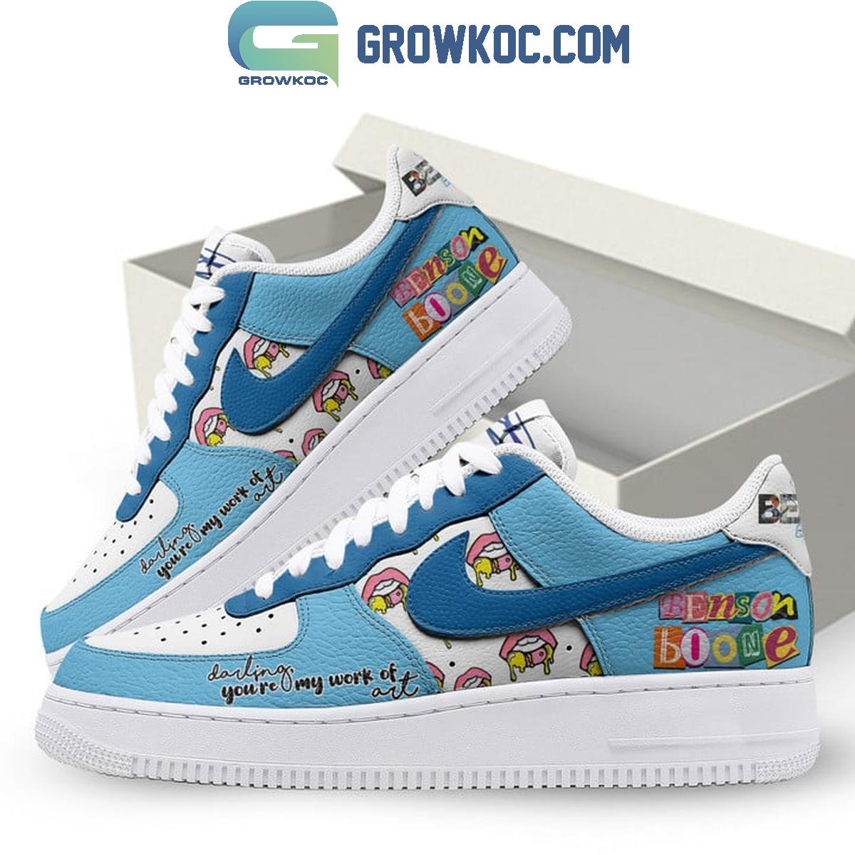 Ideafootwear Benson Boone Air Low-Top Sneakers Shoes For Men And Women 2