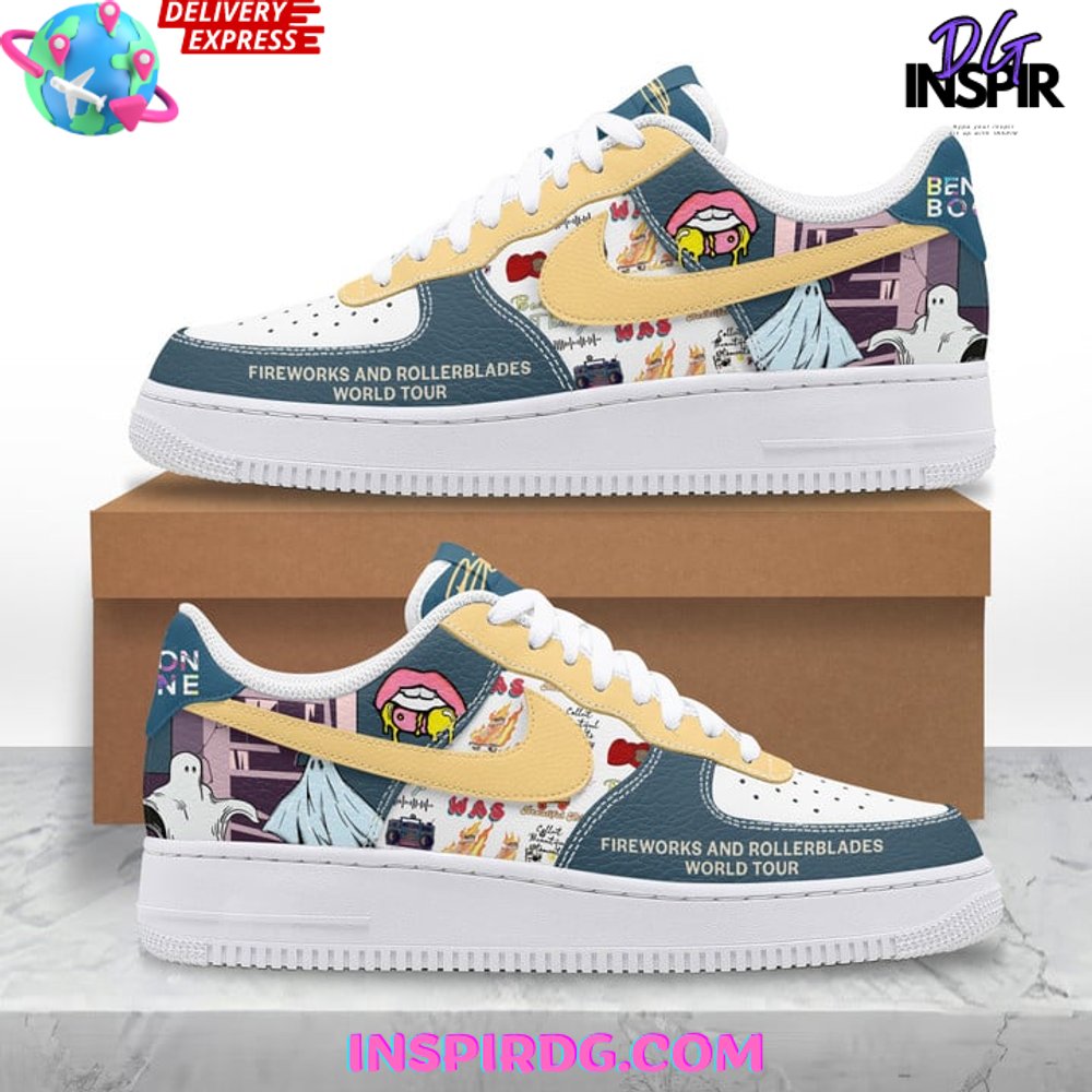 Ideafootwear Benson Boone Air Low-Top Sneakers Shoes For Men And Women 5