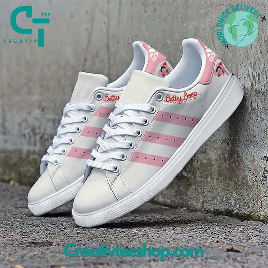 Ideafootwear Betty Boop Skate Stan Shoes Sneakes For Men And Women 1