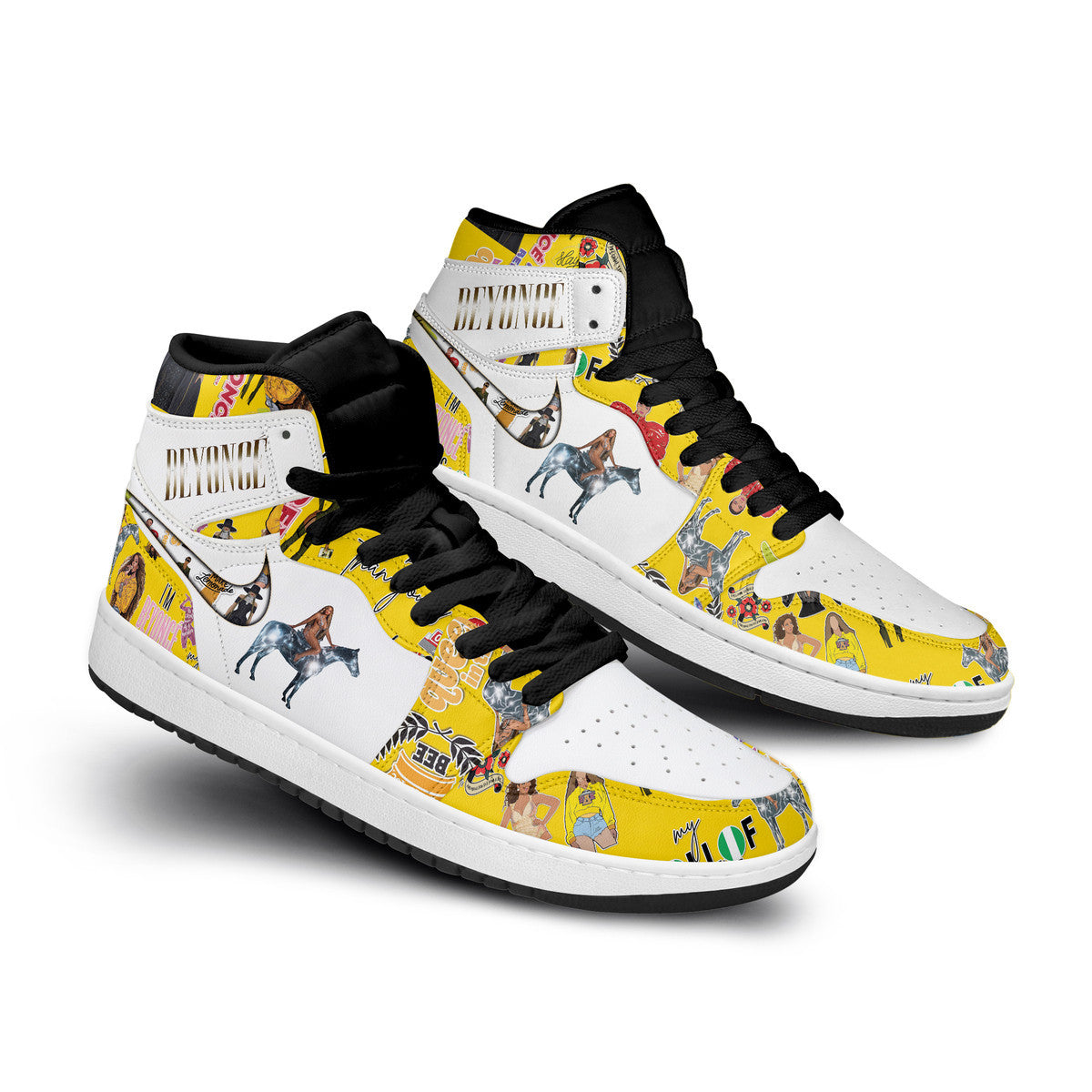 Ideafootwear Beyonce AJ1 High Sneakers Shoes For Men And Women 1