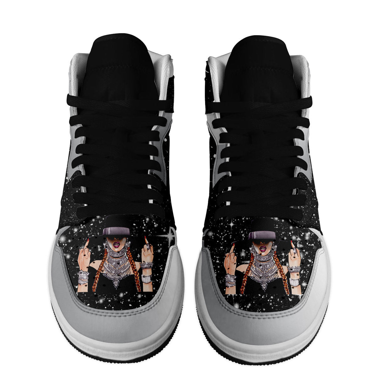 Ideafootwear Beyonce AJ1 High Sneakers Shoes For Men And Women 2