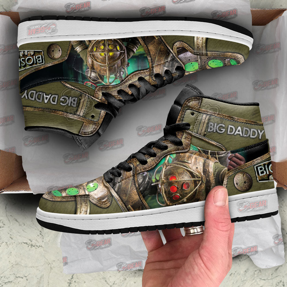 Ideafootwear Big Daddy BioShock AJ1 High Sneakers Shoes For Men And Women 1