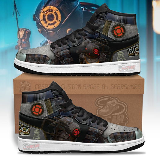 Ideafootwear Big Sister BioShock AJ1 High Sneakers Shoes For Men And Women 1
