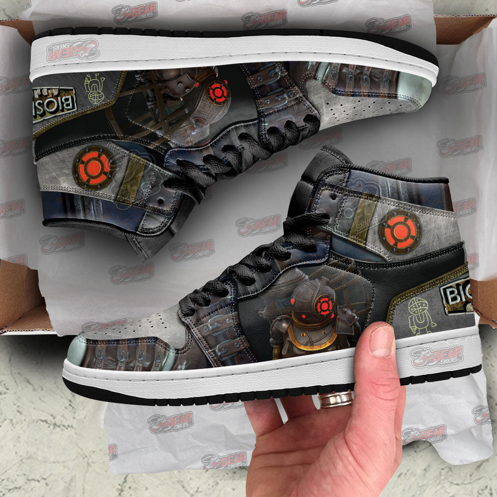 Ideafootwear Big Sister BioShock AJ1 High Sneakers Shoes For Men And Women 1