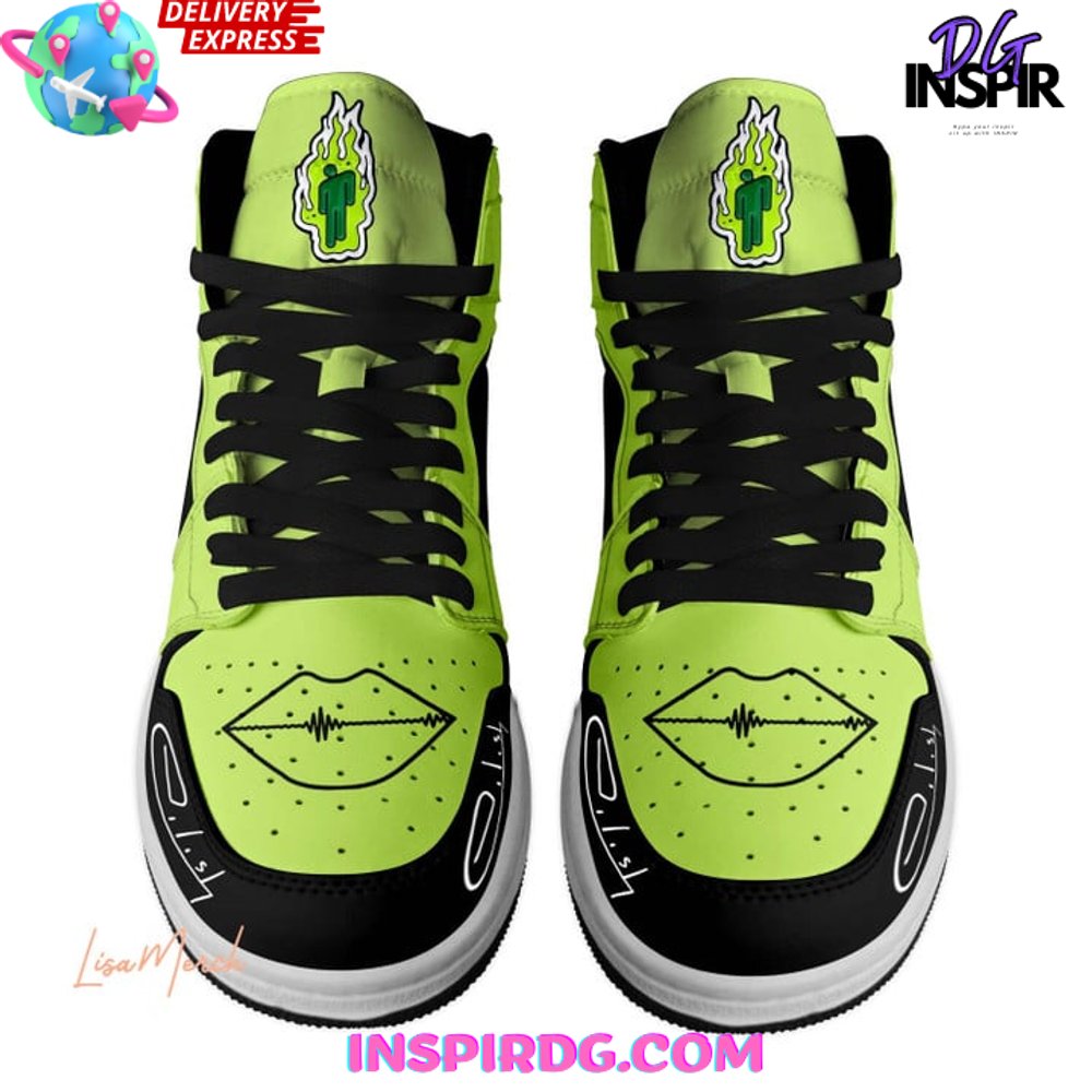 Ideafootwear Billie Eilish AJ1 High Sneakers Shoes For Men And Women 2