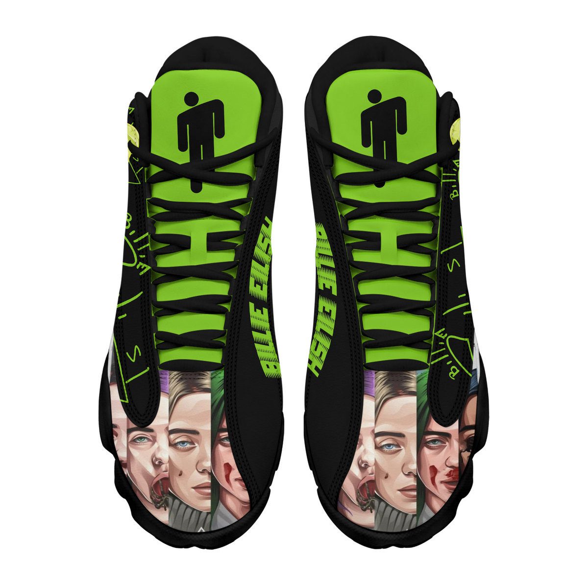Ideafootwear Billie Eilish AJ13 Sneakers Shoes For Men And Women 1