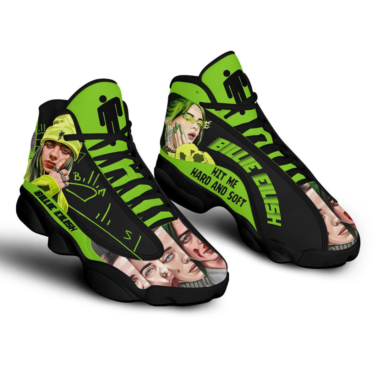 Ideafootwear Billie Eilish AJ13 Sneakers Shoes For Men And Women 1