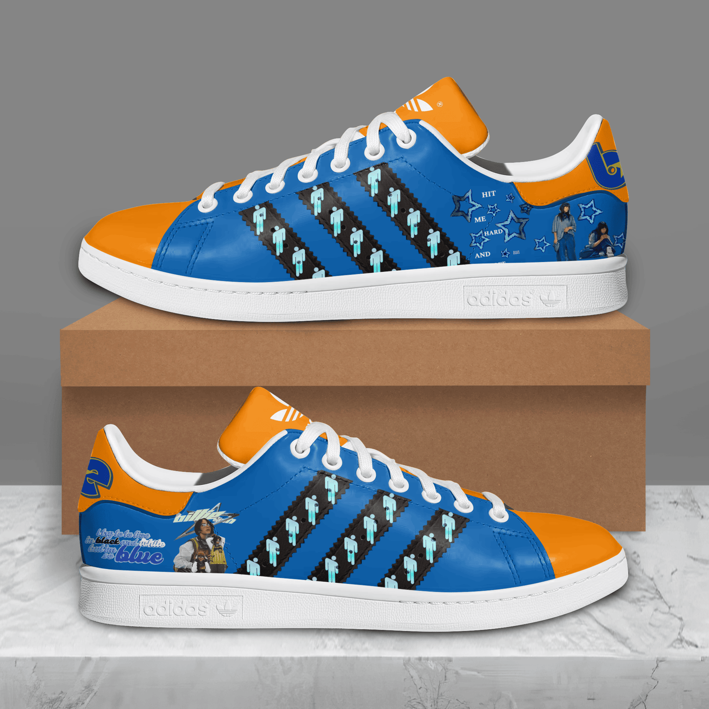 Ideafootwear Billie Eilish Skate Stan Shoes Sneakes For Men And Women 1