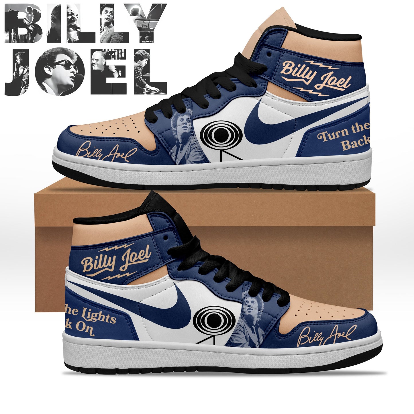 Ideafootwear Billy Joel AJ1 High Sneakers Shoes For Men And Women 1