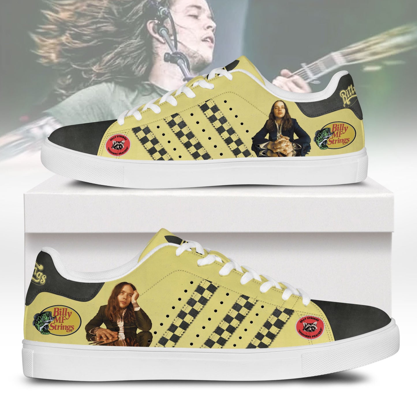 Ideafootwear Billy Strings Skate Stan Shoes Sneakes For Men And Women 1