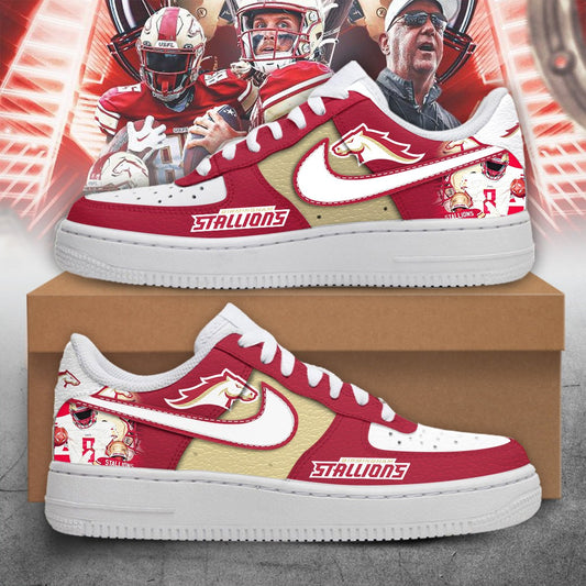 Ideafootwear Birmingham Stallions Air Low-Top Sneakers Shoes For Men And Women 2