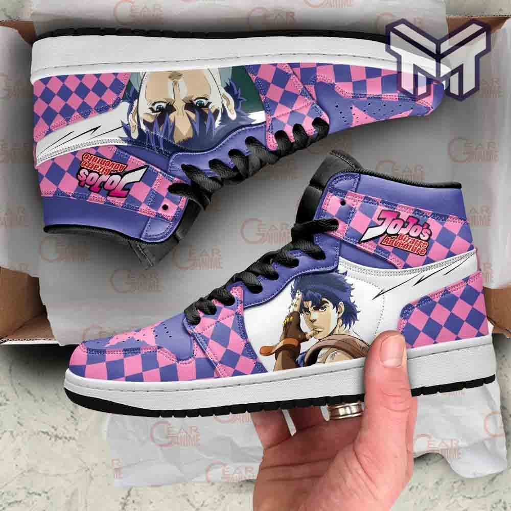 Ideafootwear Bizarre Adventure AJ1 High Sneakers Shoes For Men And Women 1