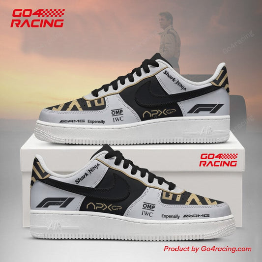 Ideafootwear Black F1 The Movie Air Low-Top Sneakers Shoes For Men And Women 1