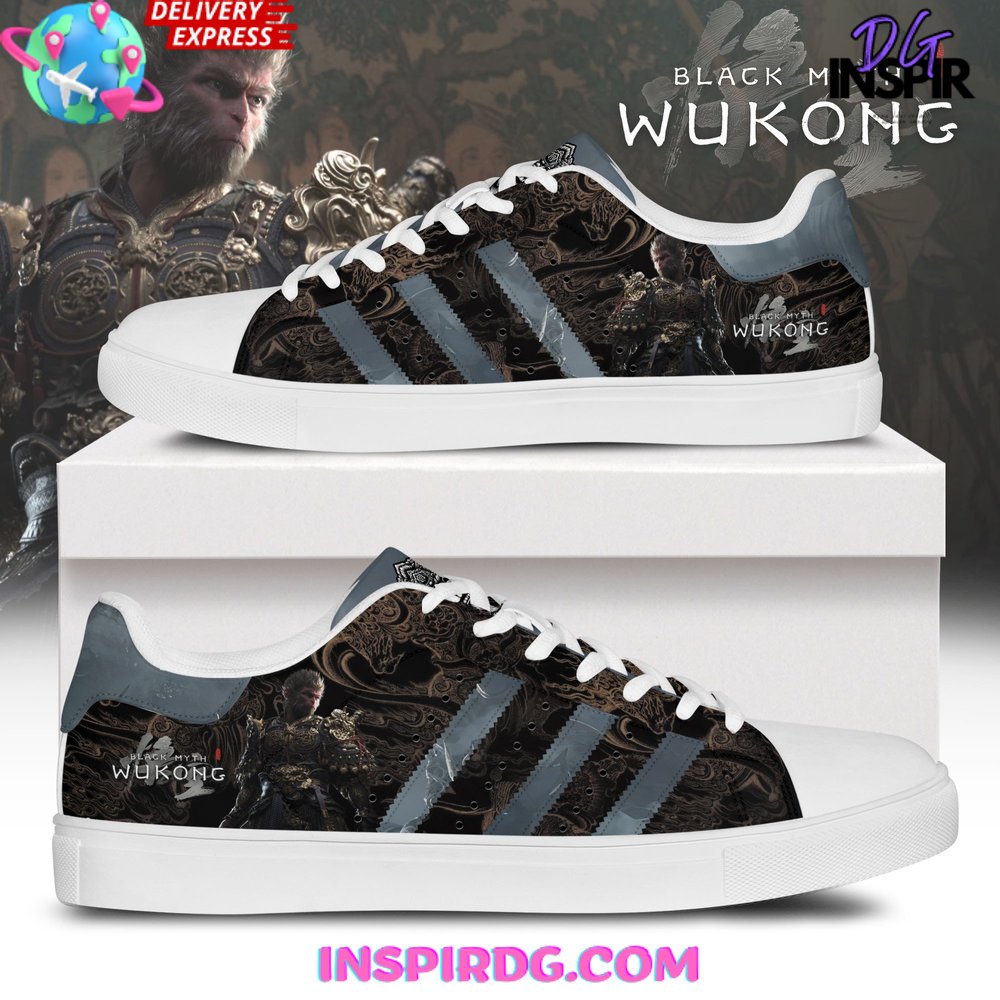 Ideafootwear Black Myth: Wukong Skate Stan Shoes Sneakes For Men And Women 2