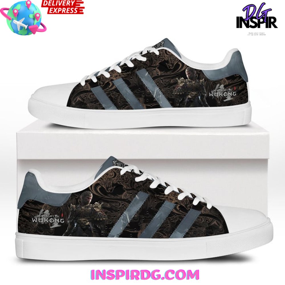 Ideafootwear Black Myth: Wukong Skate Stan Shoes Sneakes For Men And Women 2