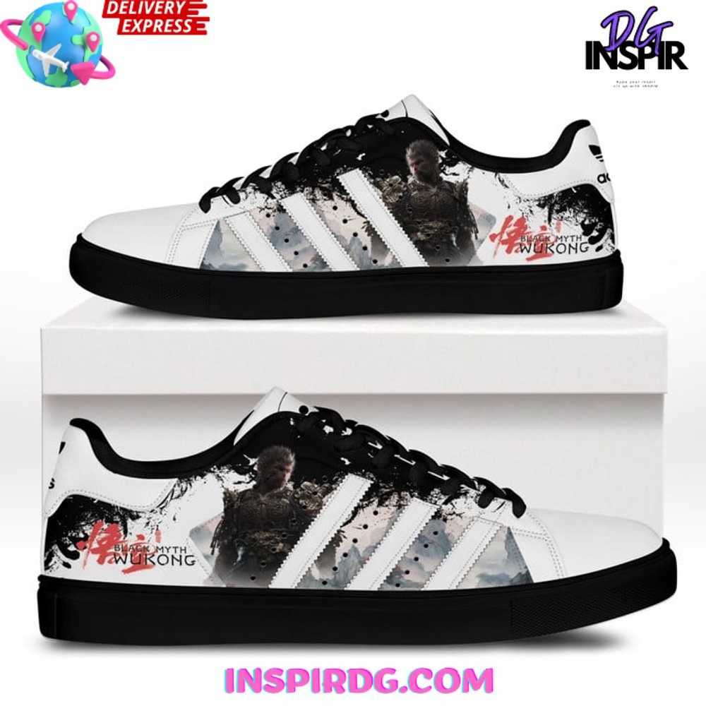 Ideafootwear Black Myth: Wukong Skate Stan Shoes Sneakes For Men And Women 1