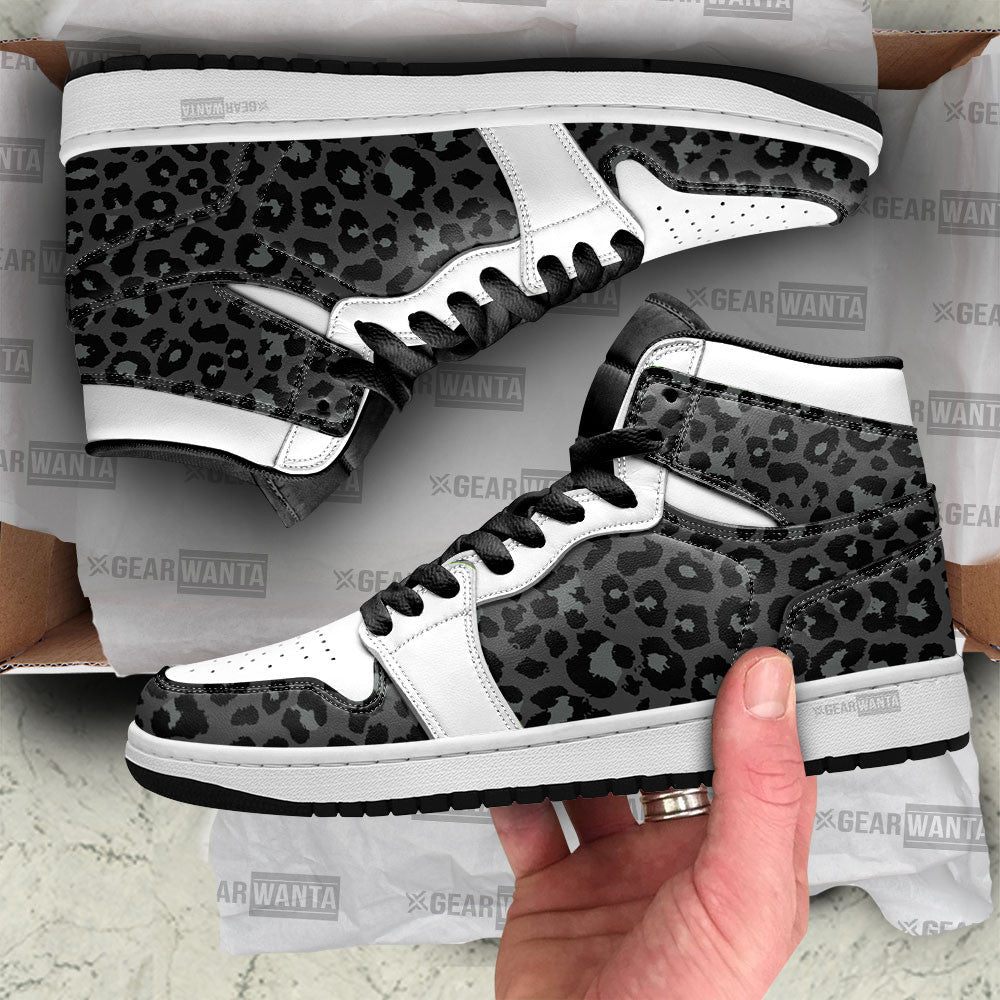 Ideafootwear Black Panther AJ1 High Sneakers Shoes For Men And Women 2