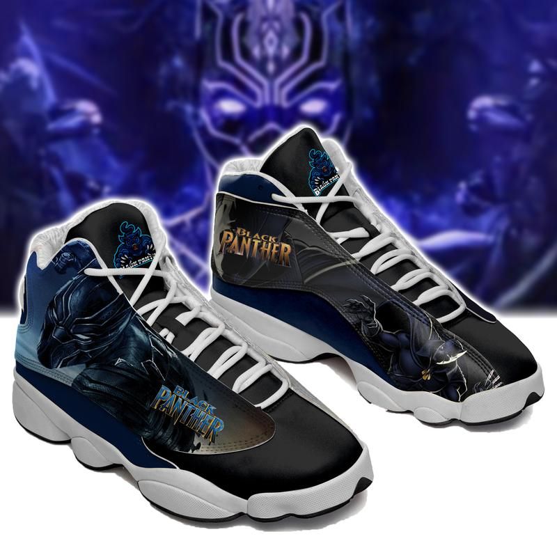 Ideafootwear Black Panther AJ13 Sneakers Shoes For Men And Women 1