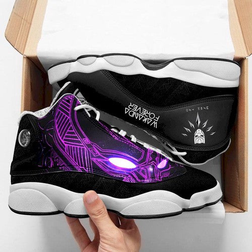 Ideafootwear Black Panther AJ13 Sneakers Shoes For Men And Women 2