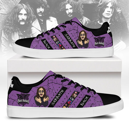 Ideafootwear Black Sabbath Skate Stan Shoes Sneakes For Men And Women 1