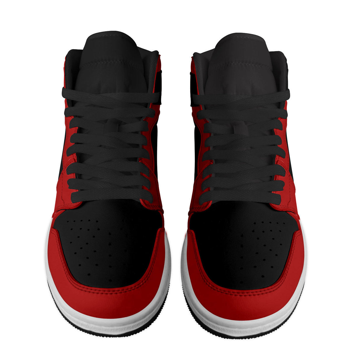 Ideafootwear Black Veil Brides AJ1 High Sneakers Shoes For Men And Women 1