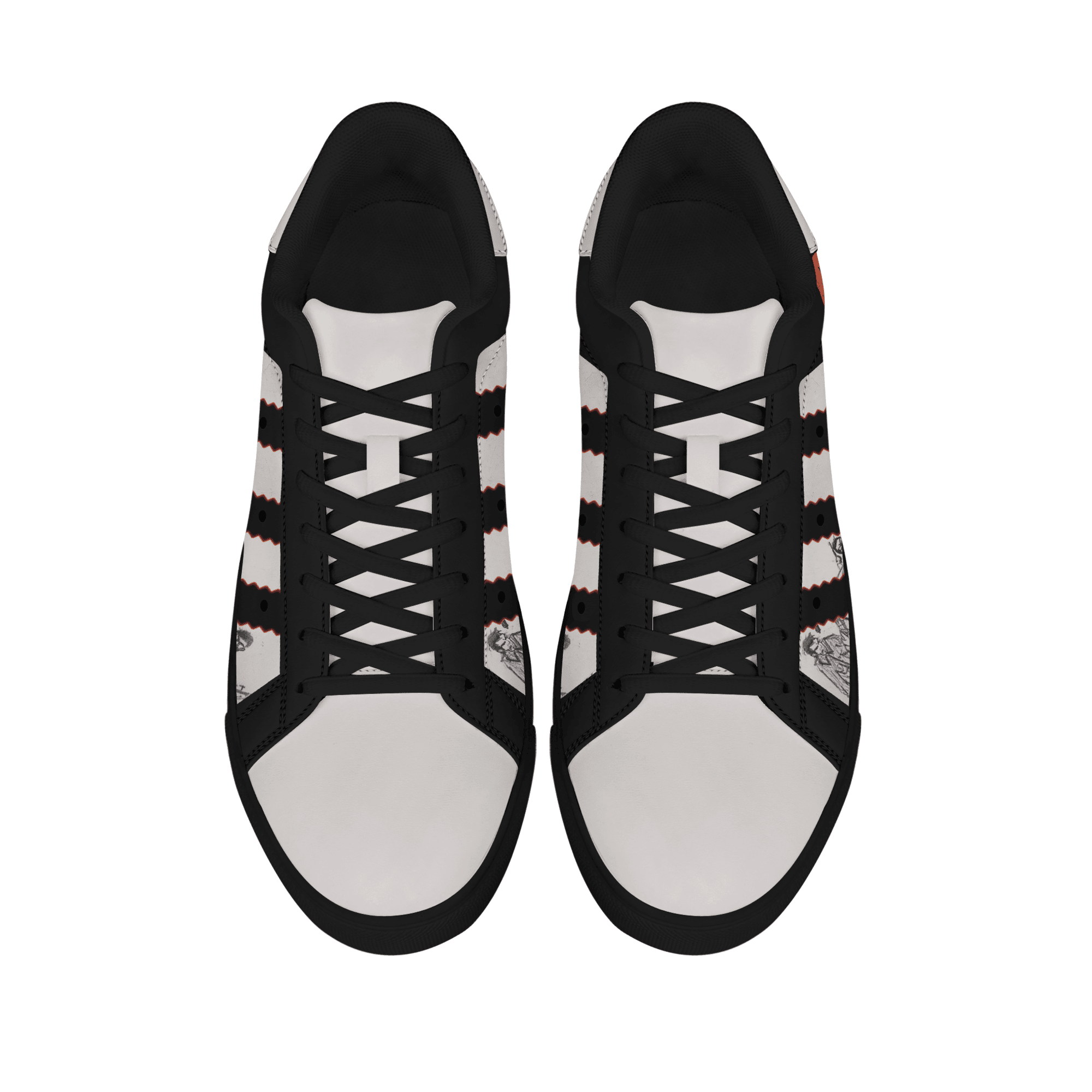 Ideafootwear Black Veil Brides Skate Stan Shoes Sneakes For Men And Women  1