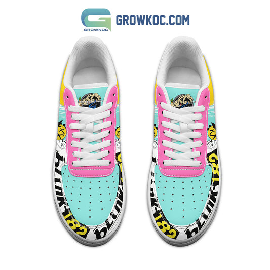 Ideafootwear Blink 182 Air Low-Top Sneakers Shoes For Men And Women 2