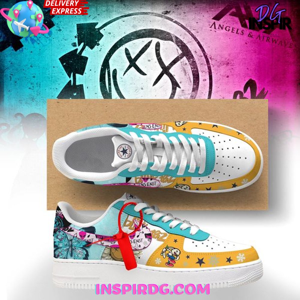 Ideafootwear Blink-182 Air Low-Top Sneakers Shoes For Men And Women 13