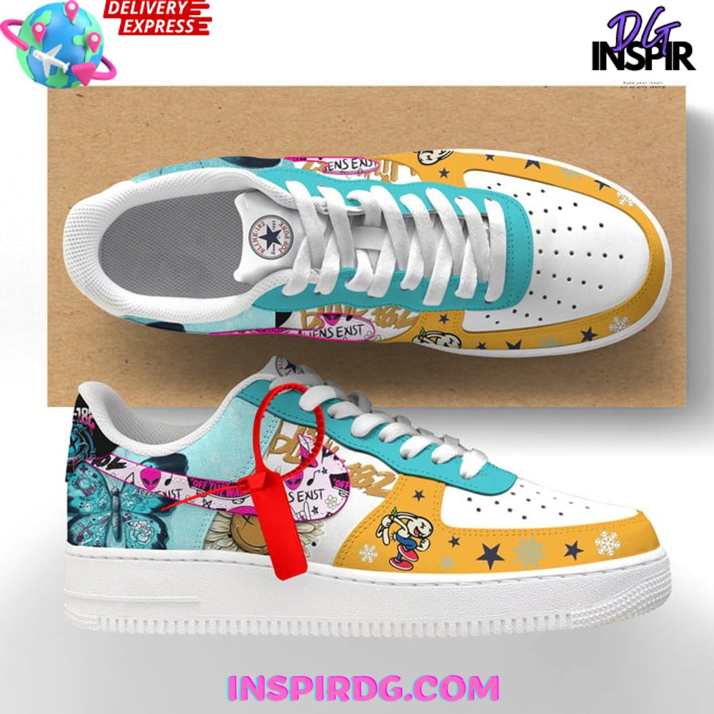 Ideafootwear Blink-182 Air Low-Top Sneakers Shoes For Men And Women 13