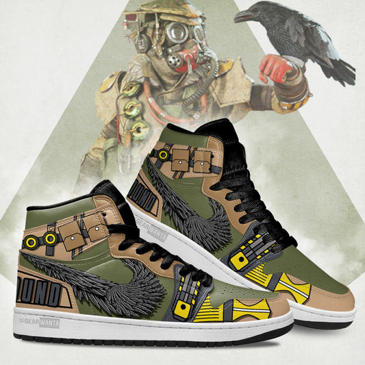 Ideafootwear Bloodhound Apex Legends AJ1 High Sneakers Shoes For Men And Women 2