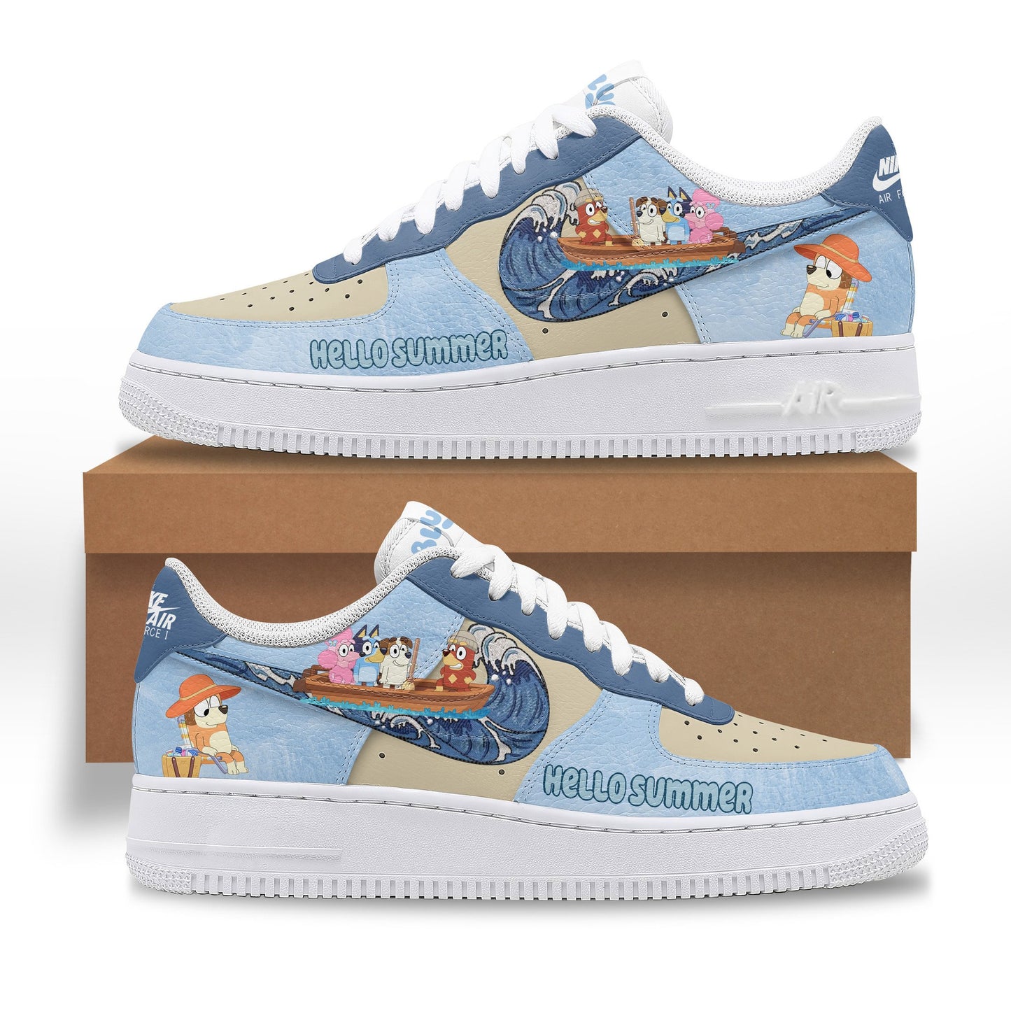 Ideafootwear Bluey Air Low-Top Sneakers Shoes For Men And Women 2