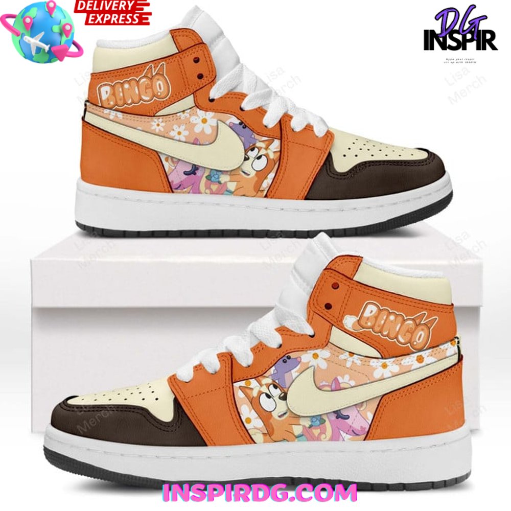 Ideafootwear Bluey AJ1 High Sneakers Shoes For Men And Women 3