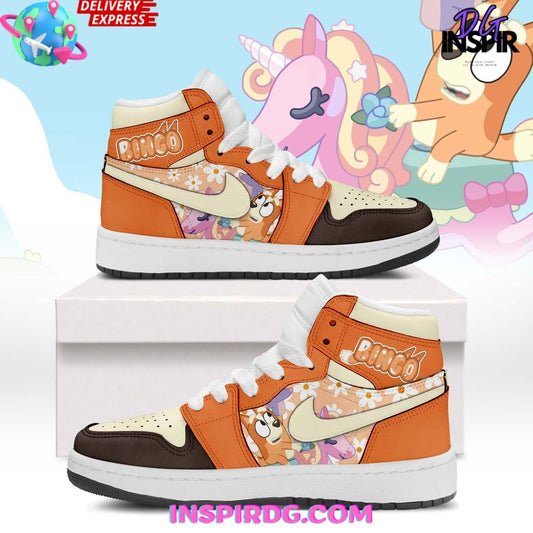 Ideafootwear Bluey AJ1 High Sneakers Shoes For Men And Women 3