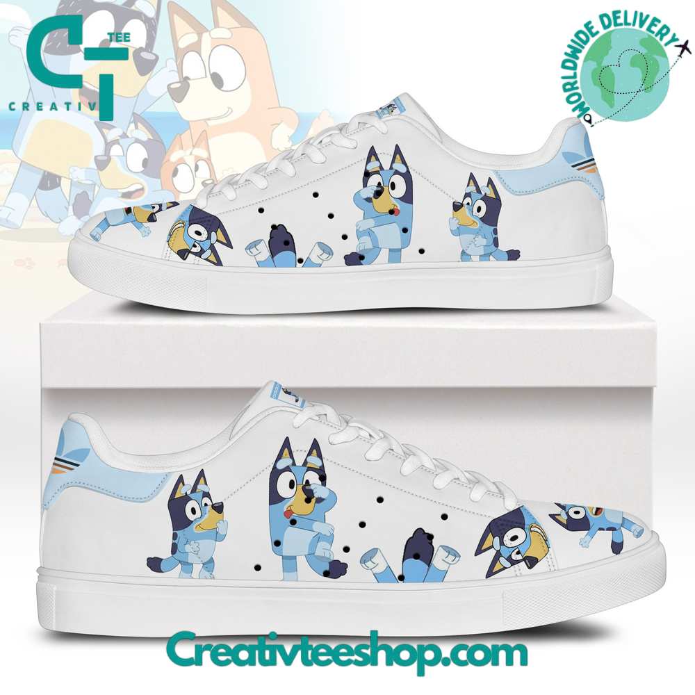 Ideafootwear Bluey Bandit Heeler  Skate Stan Shoes Sneakes For Men And Women 1