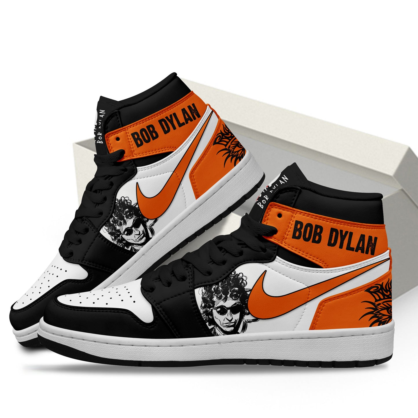 Ideafootwear Bob Dylan AJ1 High Sneakers Shoes For Men And Women 1