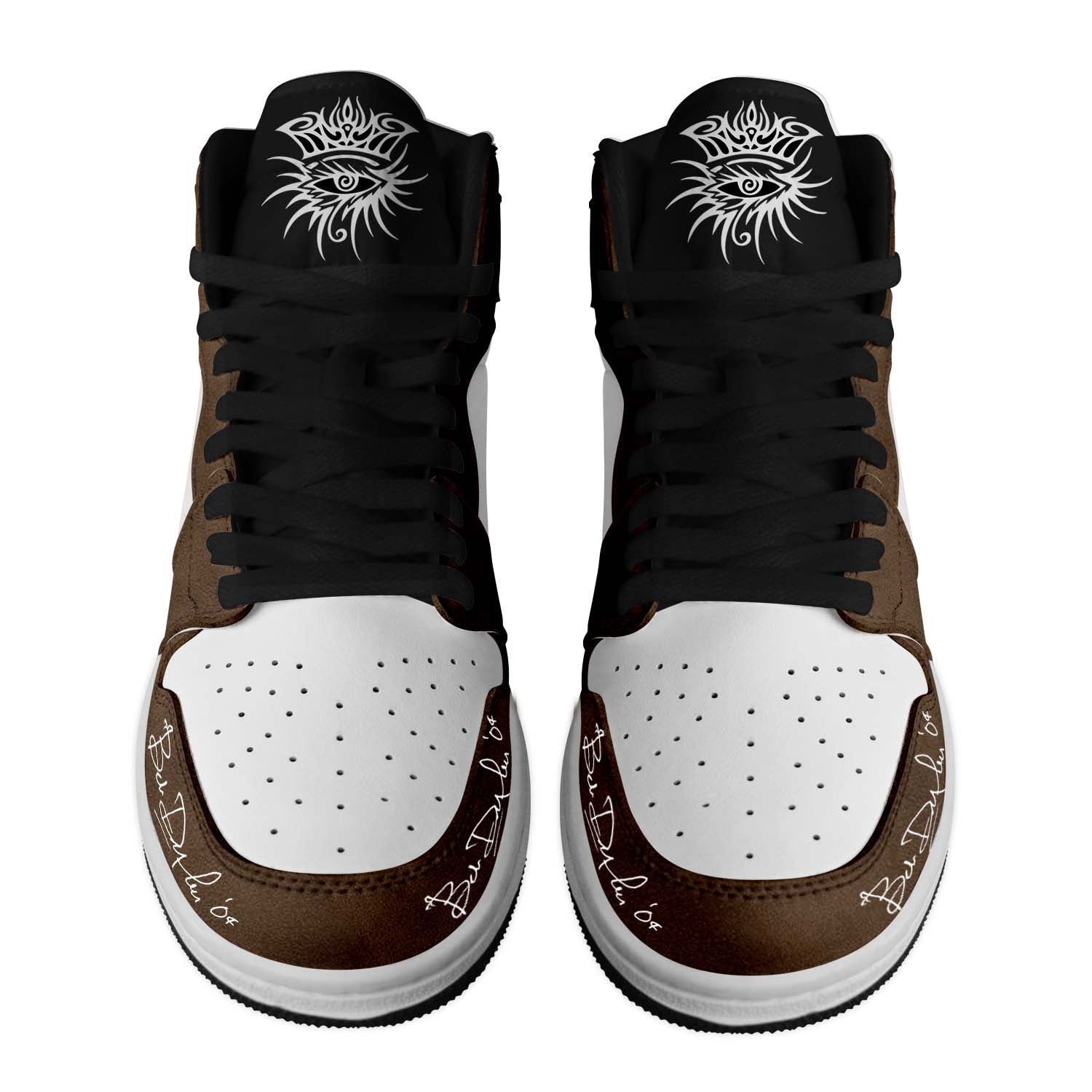 Ideafootwear Bob Dylan AJ1 High Sneakers Shoes For Men And Women 2