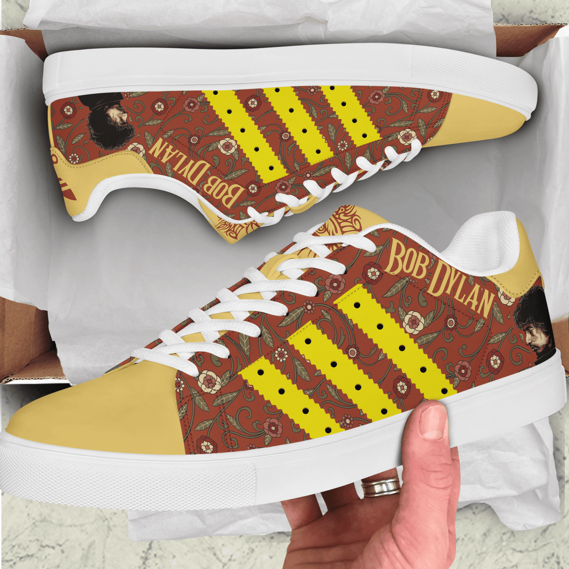 Ideafootwear Bob Dylan Skate Stan Shoes Sneakes For Men And Women  1