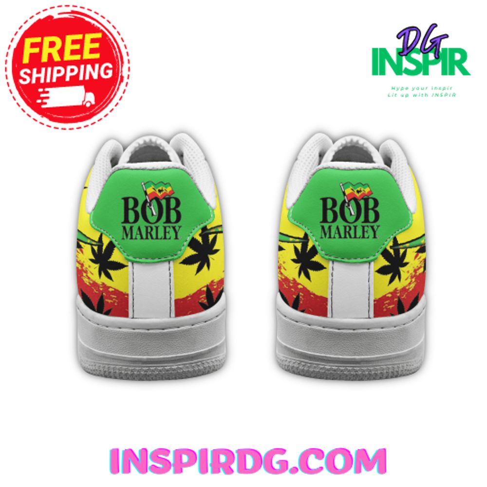 Ideafootwear Bob Marley Air Low-Top Sneakers Shoes For Men And Women 5