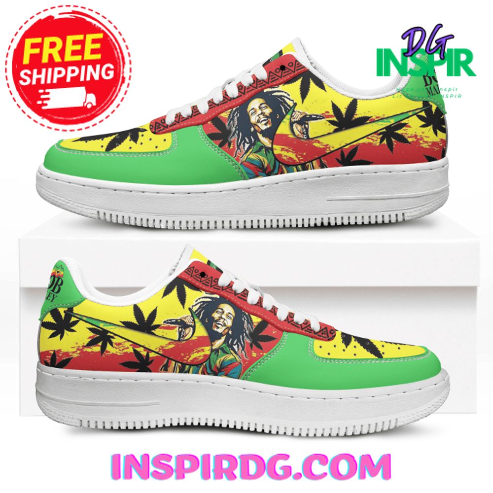 Ideafootwear Bob Marley Air Low-Top Sneakers Shoes For Men And Women 5