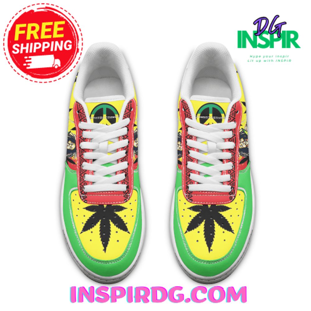 Ideafootwear Bob Marley Air Low-Top Sneakers Shoes For Men And Women 5