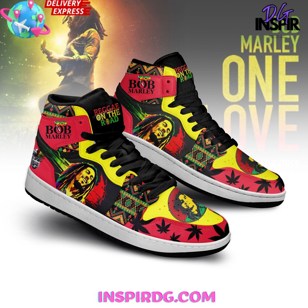 Ideafootwear Bob Marley AJ1 High Sneakers Shoes For Men And Women 21