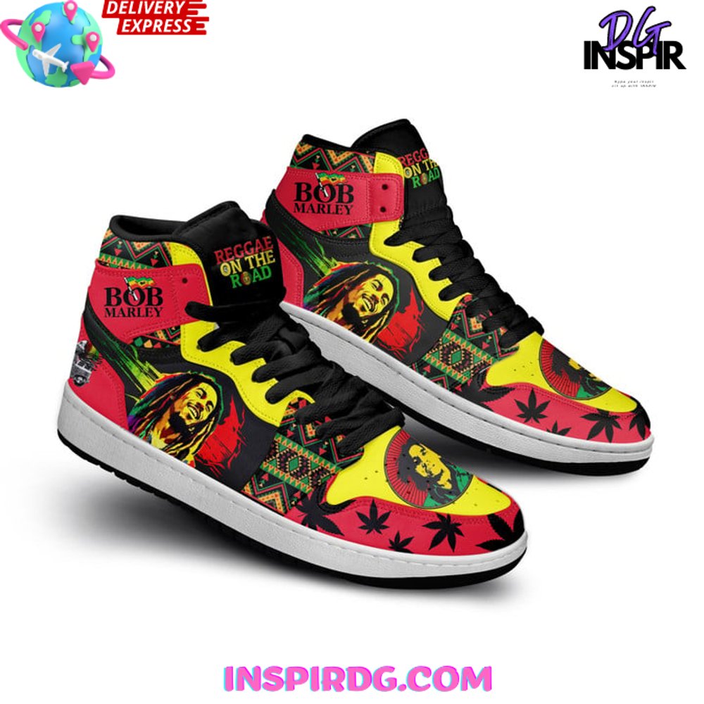 Ideafootwear Bob Marley AJ1 High Sneakers Shoes For Men And Women 21