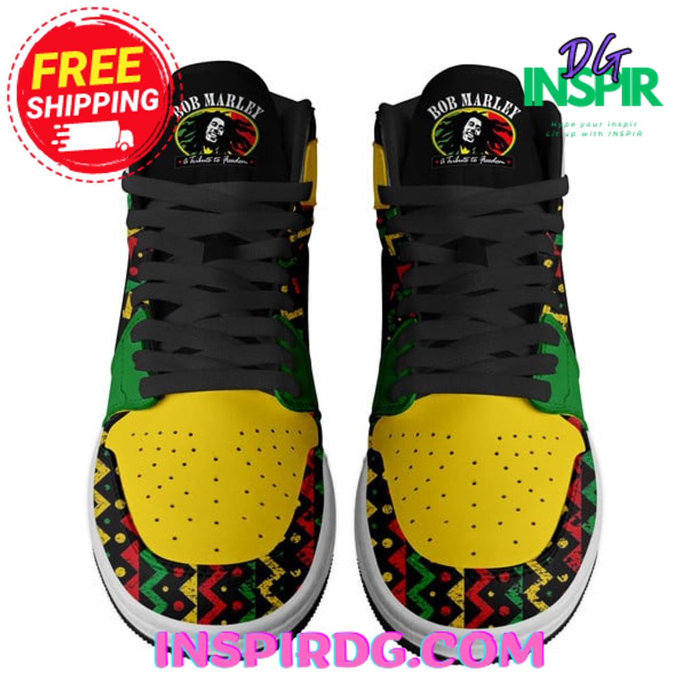 Ideafootwear Bob Marley AJ1 High Sneakers Shoes For Men And Women 20