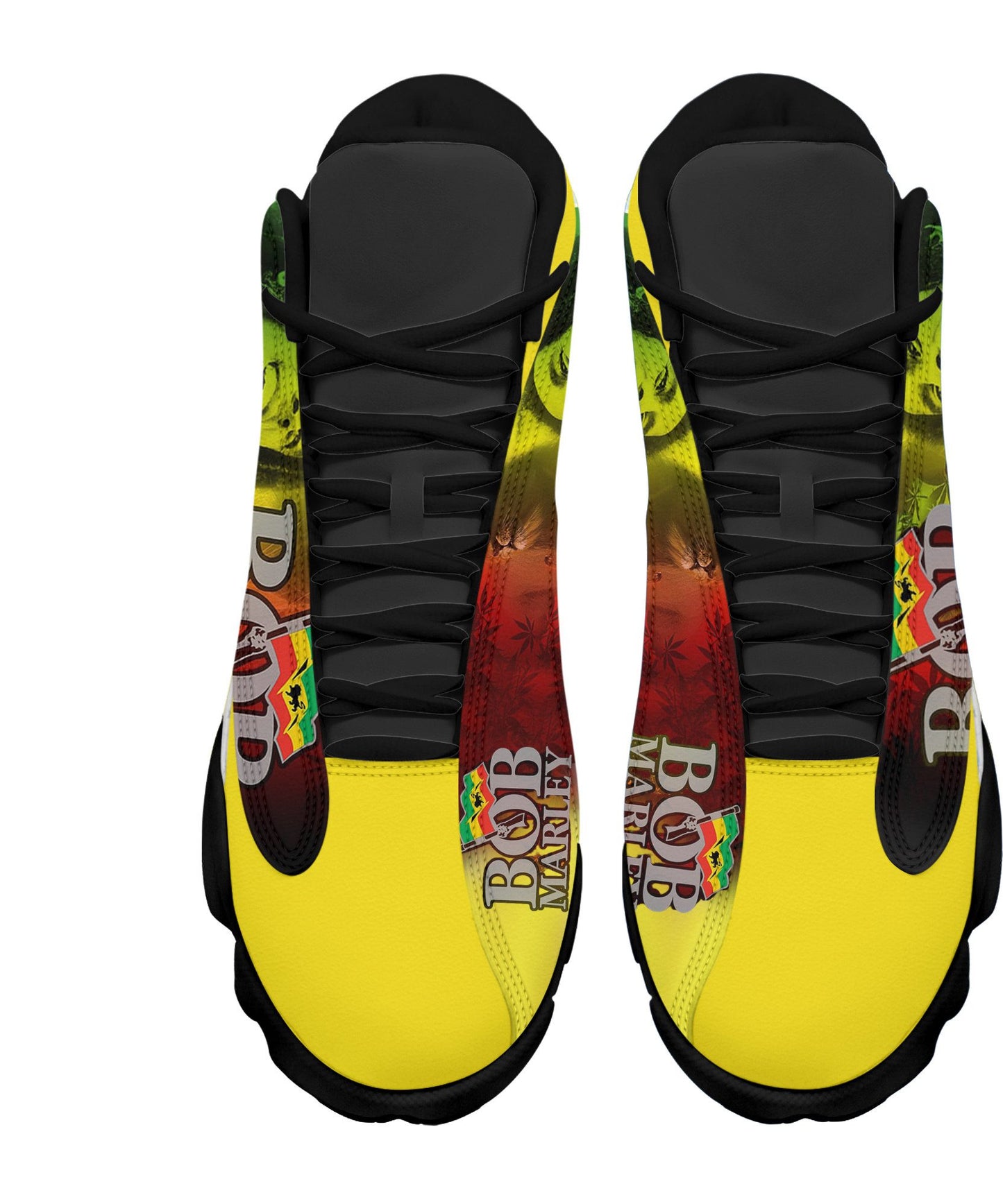 Ideafootwear Bob Marley AJ13 Sneakers Shoes For Men And Women 2
