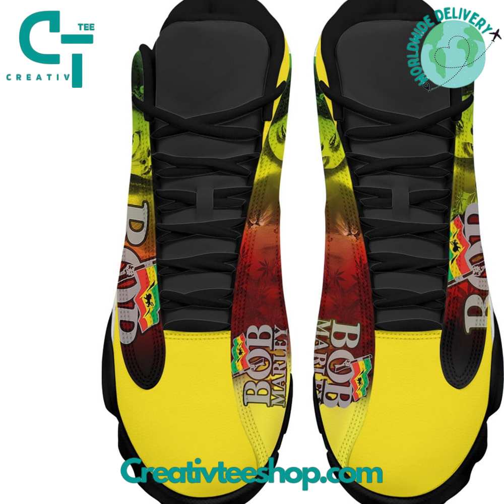 Ideafootwear Bob Marley AJ13 Sneakers Shoes For Men And Women 3