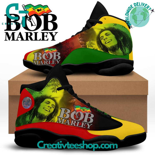 Ideafootwear Bob Marley AJ13 Sneakers Shoes For Men And Women 3